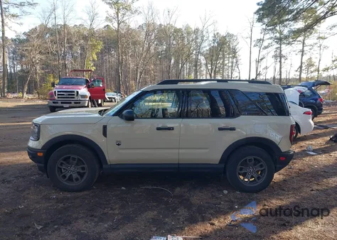 2024 Ford Bronco Sport Big Bend z USA, uszkodzony, nr VIN 3FMCR9B68RRE77969